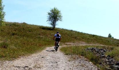 Chemin de randonnée VTT